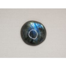 Labradorit marokkő nagy  fél gömb