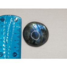 Labradorit marokkő nagy  fél gömb