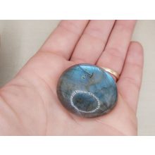 Labradorit marokkő nagy  fél gömb