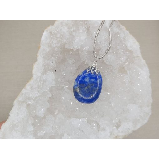 Lápisz lazurit medál lapos