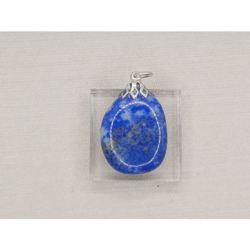 Lápisz lazurit medál lapos