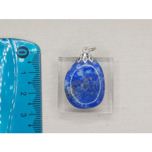 Lápisz lazurit medál lapos
