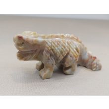 Leguán zsírkő állat