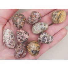 Leopárd jáspis marokkő véletlenszerűen
