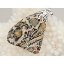 Leopárd jáspis medál