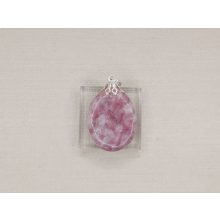Lepidolit medál lapos 