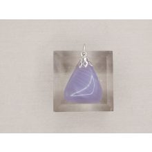 Levendula fluorit medál