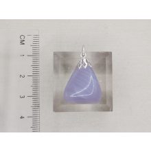 Levendula fluorit medál