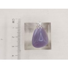 Levendula fluorit medál