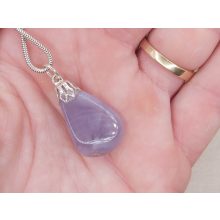 Levendula fluorit medál