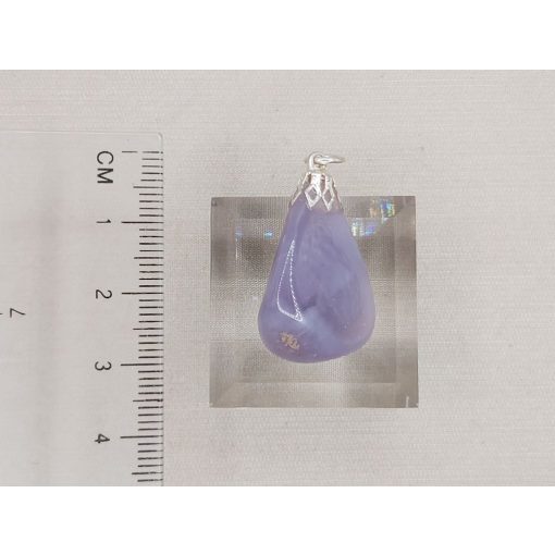 Levendula fluorit medál