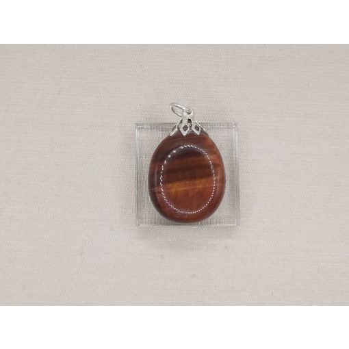 Macskaszem medál lapos