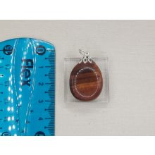 Macskaszem medál lapos