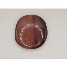 Macskaszem marokkő lapos