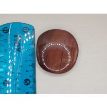 Macskaszem marokkő lapos