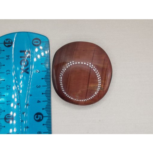 Macskaszem marokkő lapos