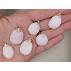 Manganokalcit medál lapos véletlenszerűen