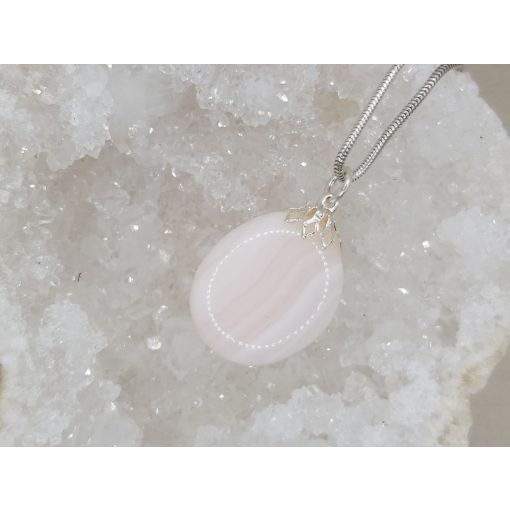 Manganokalcit medál lapos 