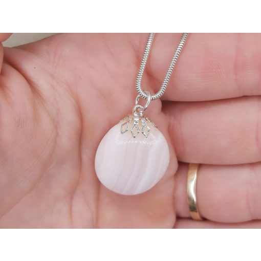 Manganokalcit medál lapos 