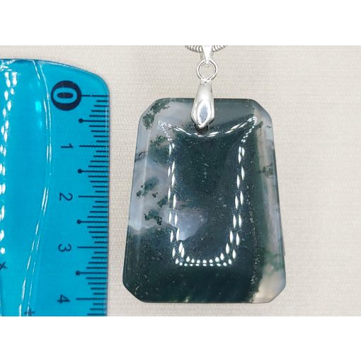 Mohaachát medál formára csiszolt