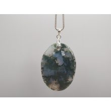 Mohaachát medál formára csiszolt