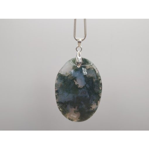 Mohaachát medál formára csiszolt