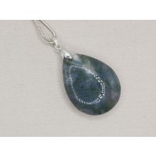 Mohaachát medál formára csiszolt