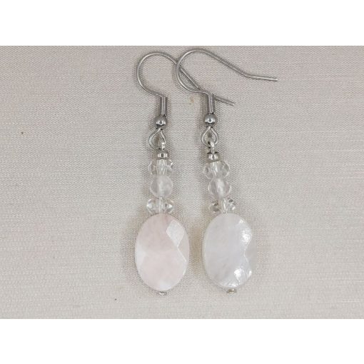 Morganit formadíszített füli