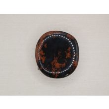 Mahagóni Obszidián marokkő lapos nagy