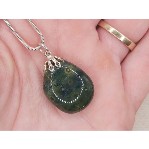 Óceán jáspis medál