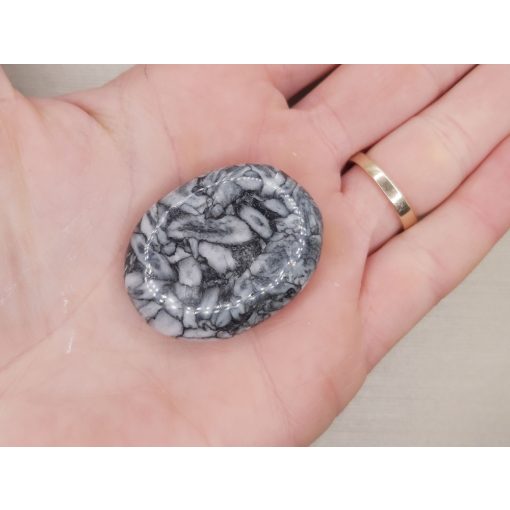 Pinolit marokkő lapos nagy