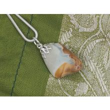 Polikróm jáspis medál 