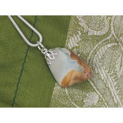 Polikróm jáspis medál 