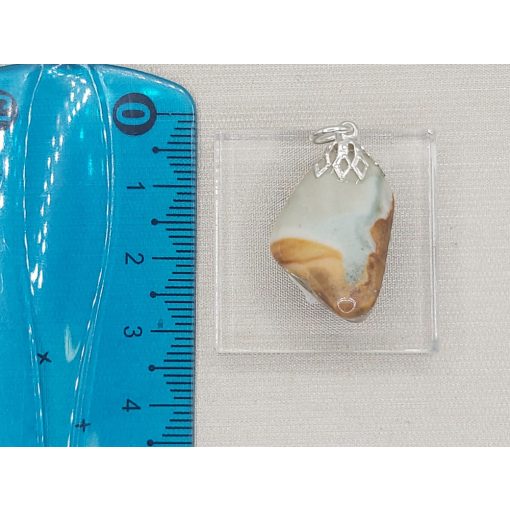 Polikróm jáspis medál 