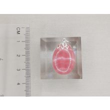 Rodokrozit medál ovális nagyon top minőség