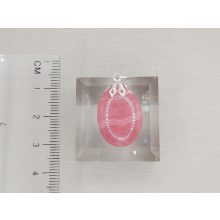 Rodokrozit medál ovális nagyon top minőség