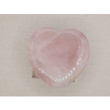 Rózsakvarc szív 