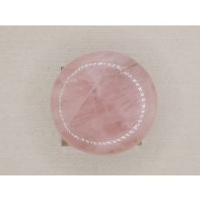 Rózsakvarc marokkő lapos nagy