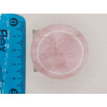 Rózsakvarc marokkő lapos nagy