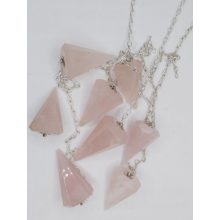 Rózsakvarc inga véletlenszerűen