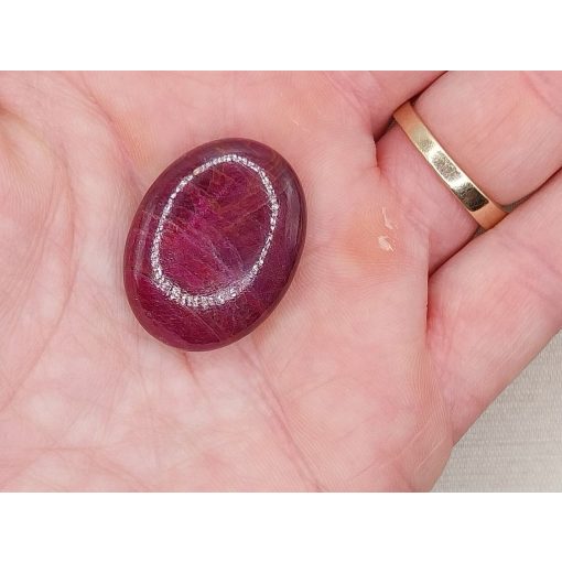 Rubin marokkő nagy lapos extra minőség