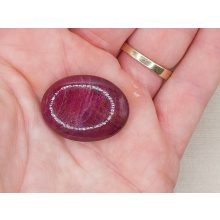 Rubin marokkő nagy lapos extra minőség