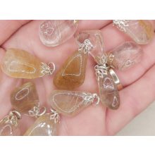 Rutilkvarc medál véletlenszerűen