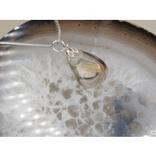 Rutilkvarc medál csepp alakú