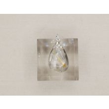 Rutilkvarc medál csepp alakú