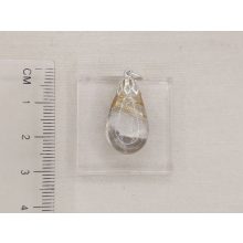 Rutilkvarc medál csepp alakú