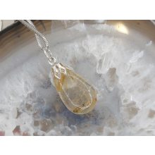 Rutilkvarc medál csepp