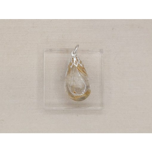 Rutilkvarc medál csepp