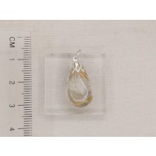 Rutilkvarc medál csepp