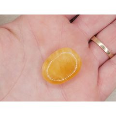 Sárga kalcit marokkő lapos 